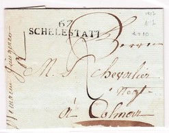 LAC 67 SCHELESTAT - 1807 - Pr Colmar - B/TB - Lettres & Documents