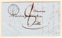 LAC St Amarin - 15/Dec/46 + Taxe Manus 8 - Pour Lille - TB - Lettres & Documents