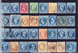 O 32 GC Diff. Dt 420, 518, 2138, 4605, 4607, 4696, 4697…. Etats Divers - B/TB   (cote Timbres ) - Lettres & Documents