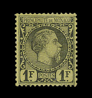 * N°9 - 1F Noir S/jaune - Comme ** - TF - Signé Roumet/Isaac - TB - ...-1885 Voorlopers