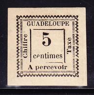 * TAXE N°6 - 5c Blanc - Gomme Coloniale - TB - Sonstige & Ohne Zuordnung