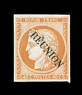 (*) N°11 - 40 Orange - Signé - TB - Autres & Non Classés