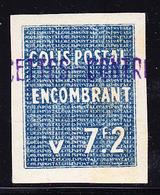 ** N°97a - ND - Rousseurs - Postpaketten