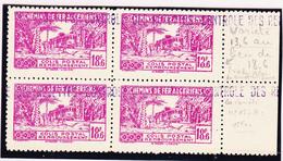 ** N°157, 157a - Ds Bloc De 4 - BDF - TB - Colis Postaux