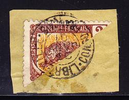 F N°28 - ½ T. - Obl. Libreville - 23/01/1901 - FAUX FOURNIER - TB - Altri & Non Classificati