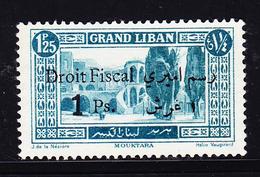 (*) N°55 - 1F25 Bleu Vert - Surch "Droit Fiscal" - TB - Altri & Non Classificati