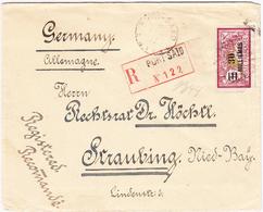 L N°77 - Obl. Port Saïd - 21/10/26 - S/rec - Pr Stranbing (Bayern) - Au Verso Càd D'arrivée Du 26/10 - B/TB - Autres & Non Classés