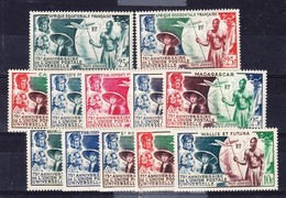 * 1949 - 75ème Anniv. De L'UPU - PA 12 Valeurs Complet TB - Autres & Non Classés