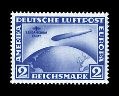 ** N°38 - 2Mk Bleu - TB - Luchtpost & Zeppelin