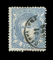 O N°112 - 2c Bleu - Signé + Certif. E. SORO Bergua - TB - Neufs