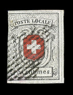 O N°11 ( N°7) - 3 Belles Marges - 1 Marge Touchée - Signé Brun /CALVES - TF - Bel Asp. - 1843-1852 Federale & Kantonnale Postzegels