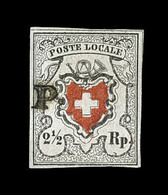O N°14 Type I - (N°16) - Petite Réparation - Certif. Kimmel - 1843-1852 Timbres Cantonaux Et  Fédéraux
