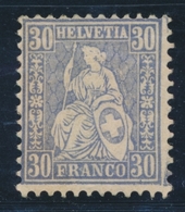 * N°41 (N°46) - Partie De Gomme Brune - Signé - B/TB - 1843-1852 Federale & Kantonnale Postzegels