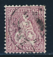 O N°51 (N°56) - 50c Lilas - TB - 1843-1852 Timbres Cantonaux Et  Fédéraux