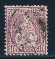 O N°51 (N°56) - 50c Lilas - TB - 1843-1852 Federale & Kantonnale Postzegels