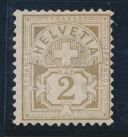 * N°53 (N°58) - TB - 1843-1852 Federale & Kantonnale Postzegels