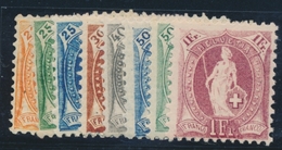 * N°66/75 (N°71/78) - Qques Petites Traces - B/TB - 1843-1852 Timbres Cantonaux Et  Fédéraux