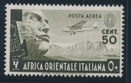 ** PA N°2 - 50c Brun - TB - Afrique Orientale Italienne