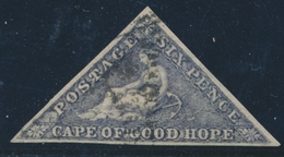 O N°5a - 6p Violet Gris - TB - Kaap De Goede Hoop (1853-1904)