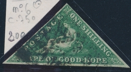 O N°6 - 1$ Vert - Signé Pavoille -TB - Kaap De Goede Hoop (1853-1904)