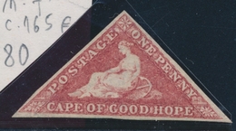 * N°7 - 1p Carmin -TB - Kaap De Goede Hoop (1853-1904)