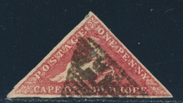 O N°7 - 1p Carmin - TB - Kaap De Goede Hoop (1853-1904)