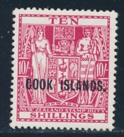 ** N°50 - 10 Shillings - TB - Cook