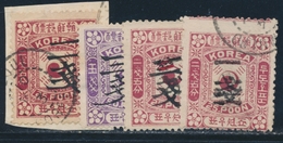 * BUREAU JAPONAIS N°30/33 - TB - Corée (...-1945)