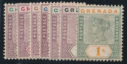 * N°29/36 Sf N°33 - 7 Val - TB - Grenada (1974-...)