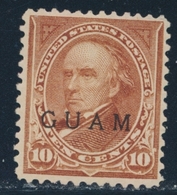 * N°8a - 10c Brun - TB - Guam