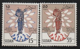 SOUDAN -  N°125/126 **  (1960) Année Mondiale Des Réfugiés - Sudan (1954-...)