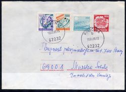 YUGOSLAVIA 1989 Mailcoach 800 D. Envelope Used With Additional Franking.  Michel U91 - Enteros Postales