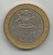 Chile 100 Pesos 2009. - Chile