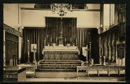 RB 1179 - Early Postcard - St John's Church Altar - Gainsborough Lincolnshire - Otros & Sin Clasificación