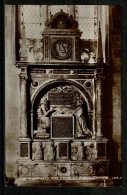 RB 1179 - Early Real Photo Postcard - Lord Of Burghley's Tomb St Martins Church Stamford Lincolnshire - Otros & Sin Clasificación