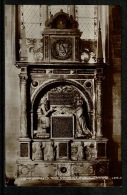 RB 1179 - Early Real Photo Postcard - Lord Of Burghley's Tomb St Martins Church Stamford Lincolnshire - Autres & Non Classés