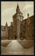 RB 1179 - Early Postcard - Balliol College Oxford - Oxfordshire - Oxford