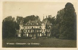 Suisse - Swiss - Vaud - Chateaux - Crassier - Le Château - Bon état - Crassier