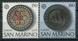 San Marino 1976 / Europa CEPT Crafts Handcraft MNH Artesania Handwerk Artisanat / Jr24  40-13 - 1976