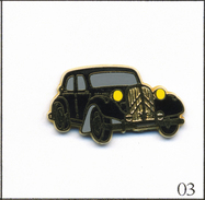 Pin's Automobile - Citroën / La Traction - Version Noire. Estampillé Coinderoux/Corner. Zamac. T550-03 - Citroën