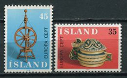 Iceland 1976 Islandia / Europa CEPT Crafts Handcraft MNH Artesania Handwerk Artisanat / Jr27  40-12 - 1976