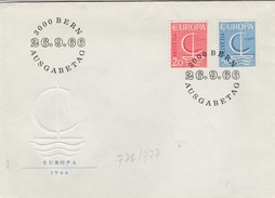 EUROPA SUISSE   N°776/777  ANNEE 1966 - 1966