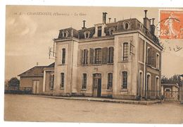 CHASSENEUIL (16) Vue De L'extérieur De La Gare - Sonstige & Ohne Zuordnung