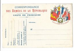 FRANCHISE MILITAIRE Sur Carte Photo Tirage Cyanotype - Autres & Non Classés