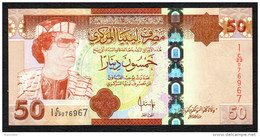 LIBIA (LIBYA) : 50 DINARS - 2009 - P75 - UNC - Libia