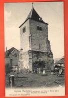 MIW-03 Eglises Vaudoises Clocher De L'Abbaye, Val De Joux. Circulé Sous Enveloppe Vers Les Bioux - L'Abbaye