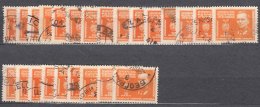 Yugoslavia Republic, President Tito 1945 Mi#468 Key Stamp Of The Set, 24 Pieces - Gebruikt