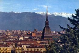 Torino - Scorcio Panoramico Con La Mole Antonelliana - 350 - Formato Grande Viaggiata – E 3 - Mole Antonelliana