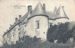 SOMME - 80 - LUCHEUX - Le Château - Lucheux