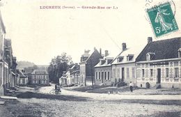 SOMME - 80 - LUCHEUX - ¨Grande Rue - Lucheux